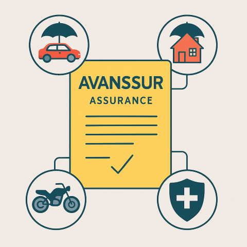 Avanssur contrat assurance auto habitation moto santé